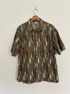 Rare Vintage old navy men’s short sleeve shirt